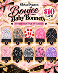 Boujee Baby Satin Bonnets
